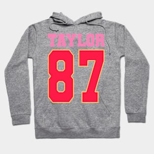 Pink Numbers Taylor 87 Hoodie